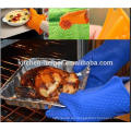 FDA Großhandel Factory Lieferant Hitzebeständige Silikon Kochen Ofen Handschuhe / Silikon Ofen BBQ Grillen Handschuhe